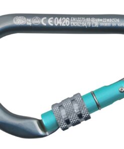 Alu-Karabiner HMS CLASSIC SCREW SLEEVE schwarz Alu-Karabiner HMS CLASSIC SCREW SLEEVE schwarz
