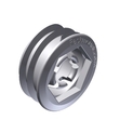 LowProfile-Buchse LP-F8 selbstschn. 5Kg VP=100 LowProfile-Buchse LP-F8 selbstschn. 5Kg VP=100