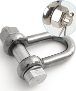Edelstahlschäkel hochfest -SWL 2t- Form B Edelstahlschäkel hochfest -SWL 2t- Form B