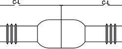 Isolator HiMod beidseitig Schraub-Terminal f.10mmØ Isolator HiMod beidseitig Schraub-Terminal f.10mmØ
