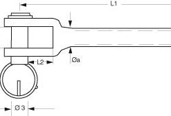Augterminal AISI316 2.5mm "Starboot" Augterminal AISI316 2.5mm "Starboot"