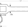 Gabel-Term.schmal f.4mmØ/Bol.6mmØ Gabelw.7.5mm Gabel-Term.schmal f.4mmØ/Bol.6mmØ Gabelw.7.5mm
