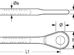 Augterminal AISI316 3.2mm "Starboot" Augterminal AISI316 3.2mm "Starboot"