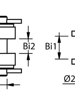 Toggle 11.0mm Bolzen AISI316