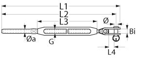 Toggle/Terminalspanner Bronze 5/16" 4mmØ Bolz.8mm Toggle/Terminalspanner Bronze 5/16" 4mmØ Bolz.8mm