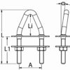 V-Bolzen M10x 120mm 8° Winkel