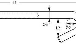 Hakenterminal für 4mmØ AISI316