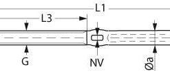 Gewindeterminal M16-Rechtsgewinde für 10mm Draht Gewindeterminal M16-Rechtsgewinde für 10mm Draht