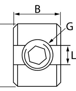 Seilklemmring leichte Ausführung f.5-6mm