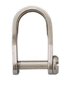 D-Schäkel Flachmat. Schlitzschraube Bolzen M5 D-Schäkel Flachmat. Schlitzschraube Bolzen M5