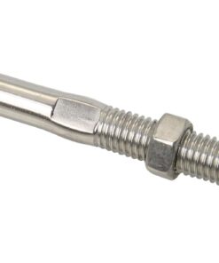Gewindeterminal M6 rechts 4mmØ AISI316 Gewindeterminal M6 rechts 4mmØ AISI316