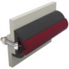 Vinyl Scheuerleiste, dunkelgrau, POLY 30 x 26 mm, exkl. Einlage - Länge 20 Meter - Preis pro Meter