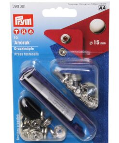 PRYM Nähfrei Druckknöpfe 15mm HOLZ (10St) SB-Karte PRYM Nähfrei Druckknöpfe 15mm HOLZ (10St) SB-Karte