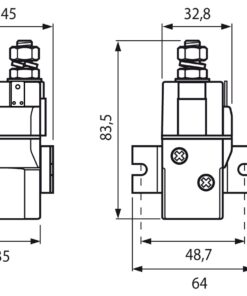Umkehr-Relaisbox 150A 12V IP66 (T6415-12)