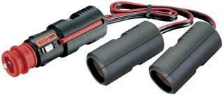 PRO CAR Adapterkabel mit Stecker und Kupplung 21mm 12/24V 8A 0,25m SB-Pack PRO CAR Adapterkabel mit Stecker und Kupplung 21mm 12/24V 8A 0,25m SB-Pack