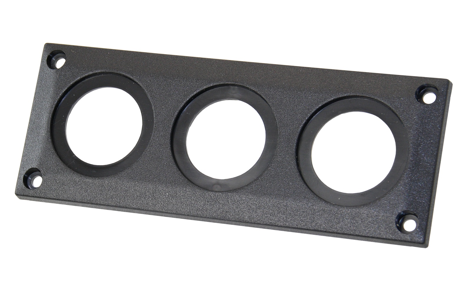 PRO CAR Einbau-Rahmen, 3-fach für runde Steckdosen 36mm SB-Pack PRO CAR Einbau-Rahmen, 3-fach für runde Steckdosen 36mm SB-Pack