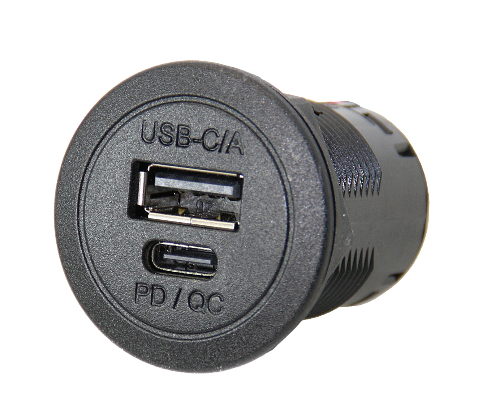 USB-C/A Doppelsteckdose ohne LED USB-C/A Doppelsteckdose ohne LED
