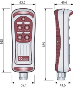 Ersatzkabel mit Stecker für HRC1002 Ersatzkabel mit Stecker für HRC1002
