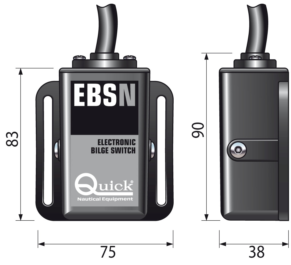 Elektronischer Bilgenschalter 20A Elektronischer Bilgenschalter 20A