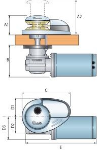 PRINCE DP1 300W-12V 6mm Kette (kein Tauwerk) PRINCE DP1 300W-12V 6mm Kette (kein Tauwerk)