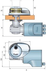 Prince DP2 mit Spill 700W 12V 8mmØ Kette Prince DP2 mit Spill 700W 12V 8mmØ Kette