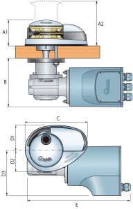 Prince DP2 mit Spill 700W 12V 8mmØ Kette Prince DP2 mit Spill 700W 12V 8mmØ Kette