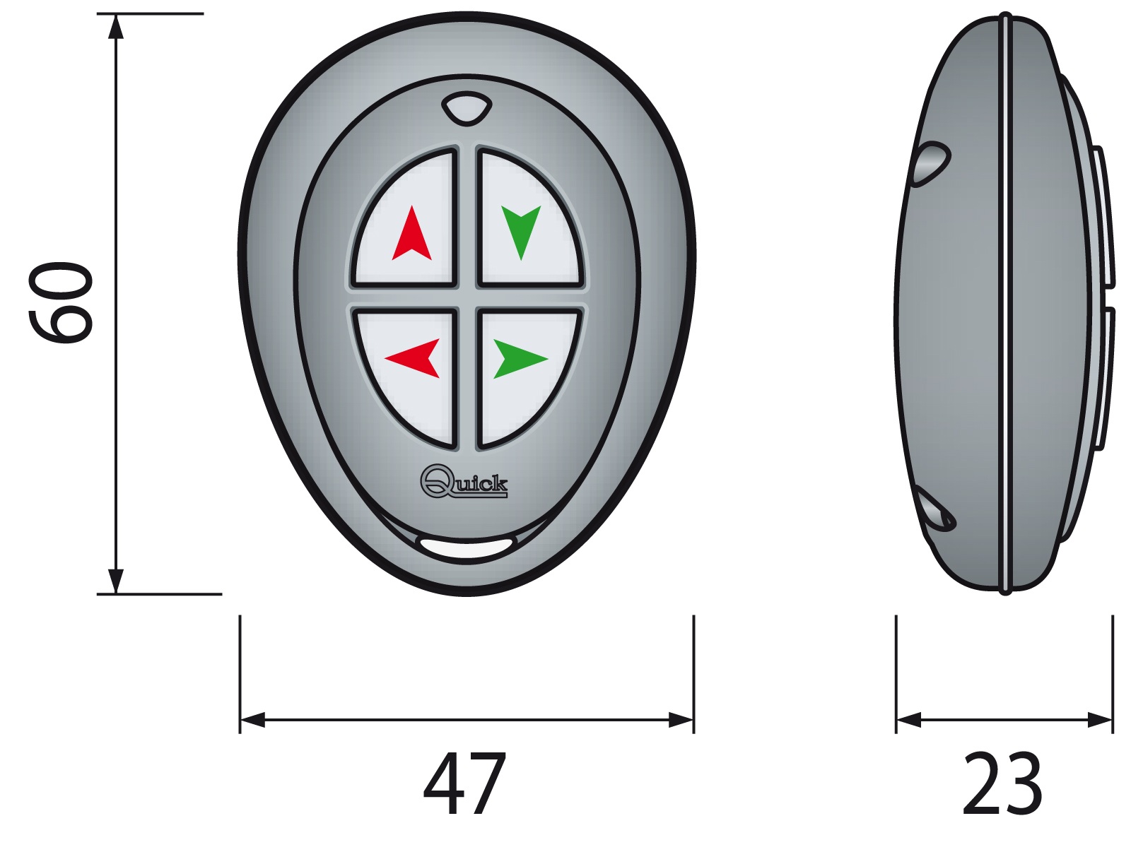 QUICK Funkfernbedienung HT8 8-Kanäle QUICK Funkfernbedienung HT8 8-Kanäle