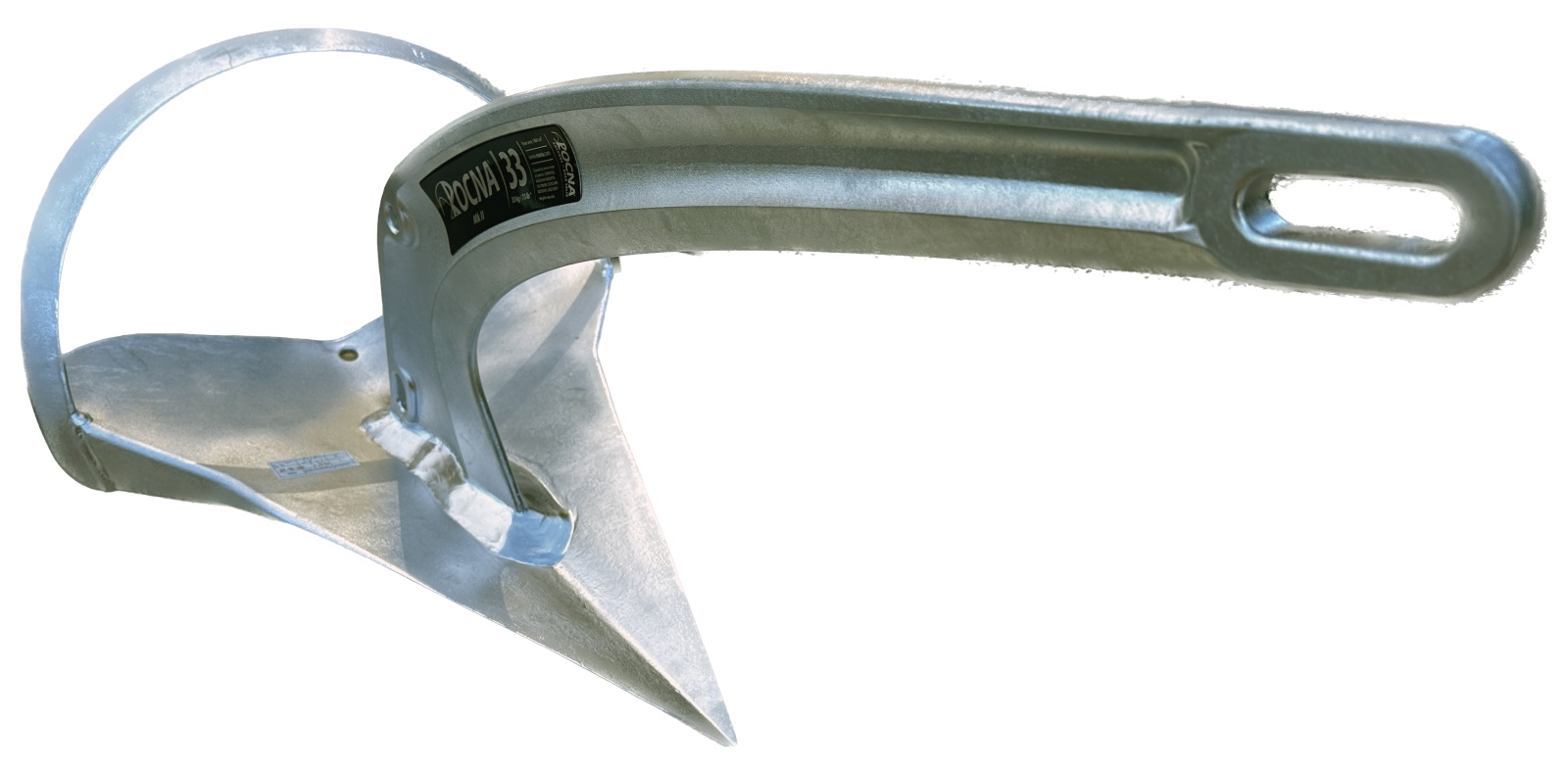 ROCNA Pflugschar-Bügel-Anker MK2 verzinkt 9kg ROCNA Pflugschar-Bügel-Anker MK2 verzinkt 9kg