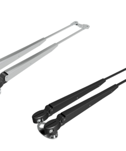 Roca Scheibenwischerparallelarm rostfreier Stahl schwarz für Roca Scheibenwischermotor W10-12-38L L=324-460mm