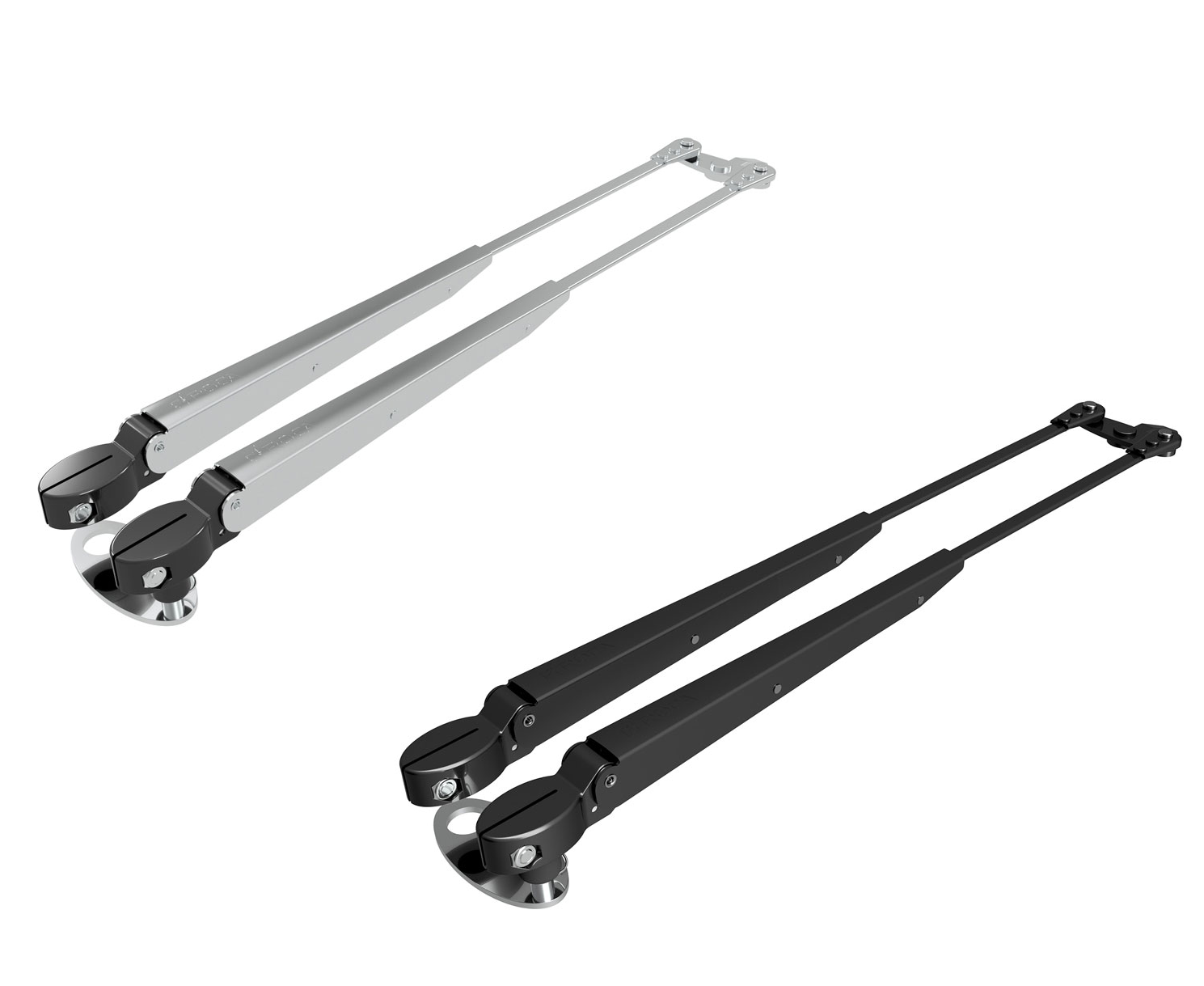 Roca Scheibenwischerparallelarm rostfreier Stahl schwarz für Roca Scheibenwischermotor W10-12-38L L=324-460mm Roca Scheibenwischerparallelarm rostfreier Stahl schwarz für Roca Scheibenwischermotor W10-12-38L L=324-460mm