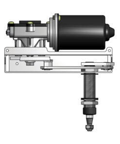 Roca Scheibenwischermotor W25 12V Achse L=28-78mm Roca Scheibenwischermotor W25 12V Achse L=28-78mm – Bild 3