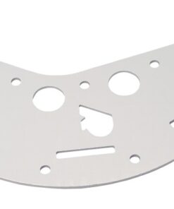 RUTGERSON Schothorn-Brett 230x70x2mm silber elox. RUTGERSON Schothorn-Brett 230x70x2mm silber elox.