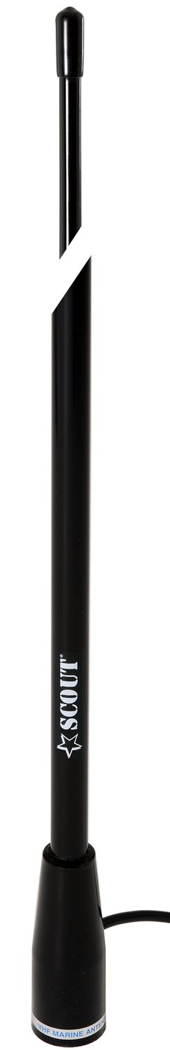 Scout KS-22 UKW Fiberglass Antenne, schwarz, 3dB L=1,5m mit 5m Ant.-Kabel Scout KS-22 UKW Fiberglass Antenne, schwarz, 3dB L=1,5m mit 5m Ant.-Kabel – Bild 2