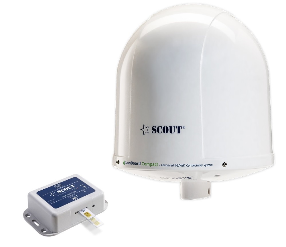 Scout 4G onBoard Compact mit externen Simkartenleser Scout 4G onBoard Compact mit externen Simkartenleser