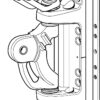 Seldén Mastbeschlag für Großbaum C9-11/B200-(REEF HOOK se 508 233 08 fr rollmast 1brwrpduhwmgyi