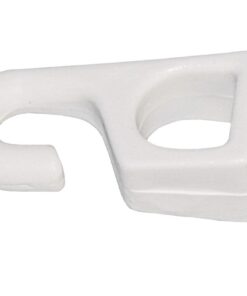 Kunststoffhaken f.4mm WEISS (10-Stück-Packung) Kunststoffhaken f.4mm WEISS (10-Stück-Packung)