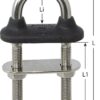 WICHARD wasserdichter U-Bolzen 6 x 70mm schwarz