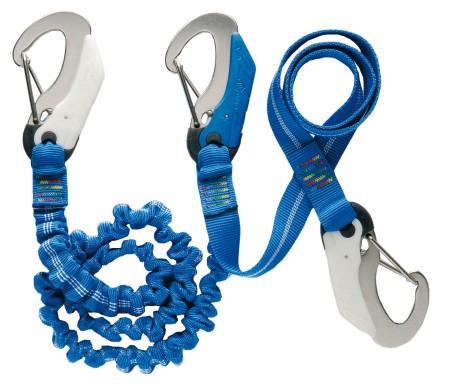 WICHARD Lifeline elastisch zwei Sicherheitshaken WICHARD Lifeline elastisch zwei Sicherheitshaken