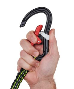 WICHARD Lifeline ProLine mit 2 Alu-Karabinern, Stretchgurt 2m WICHARD Lifeline ProLine mit 2 Alu-Karabinern, Stretchgurt 2m