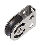 Block mit herausnehmbarem Schäkel 25 x 8mm Nylon Block mit herausnehmbarem Schäkel 25 x 8mm Nylon