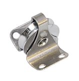 Draht-Decksdurchführung 25 x 6mm Mess. verchr. Draht-Decksdurchführung 25 x 6mm Mess. verchr.