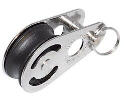 Bockrolle vertikal/horiz. 38 x 10mm Nylon