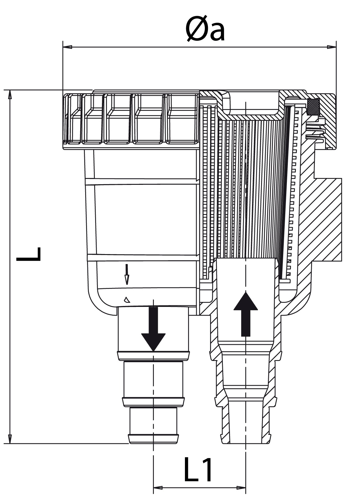 Kühlwasserfilter universal Kühlwasserfilter universal