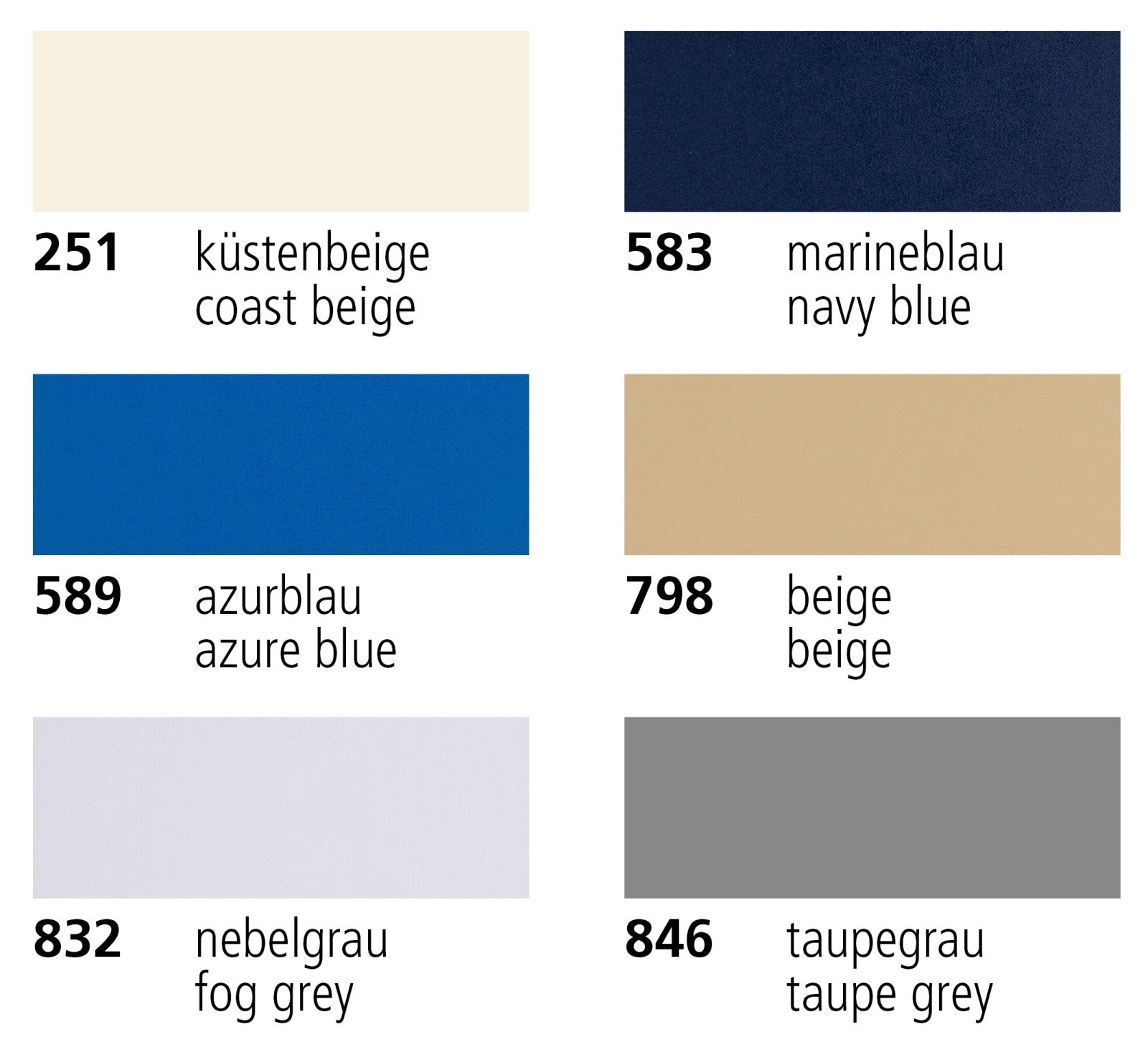 SATTLER Gewebe Covermaster Duo PES beids.PVC 205cm 420g/m² beige SATTLER Gewebe Covermaster Duo PES beids.PVC 205cm 420g/m² beige