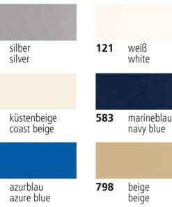 SATTLER Gewebe Covermaster PES einseitig PVC 205cm 300g/qm beige SATTLER Gewebe Covermaster PES einseitig PVC 205cm 300g/qm beige