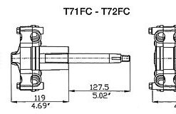 Steuerkopf T72FC mit Planetengetriebe Steuerkopf T72FC mit Planetengetriebe