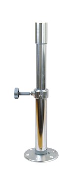 Tisch oval vorstellbar 50-70cm Fuß zum Schrauben Tisch oval vorstellbar 50-70cm Fuß zum Schrauben