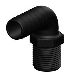 TRUDESIGN Schlauchtülle Kompakt Außeng. 90° 3/4' f. Schlauch 22mm TRUDESIGN Schlauchtülle Kompakt Außeng. 90° 3/4' f. Schlauch 22mm