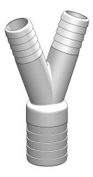 Y-Schlauchverb. Durchm.16mm Länge 67mm POM(VP=5St) Y-Schlauchverb. Durchm.16mm Länge 67mm POM(VP=5St)