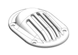 TD-Ansaugsieb rund weiß Ø 100mm TD-Ansaugsieb rund weiß Ø 100mm